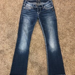 Silver “Tuesday” Jeans size 2/26W 35L